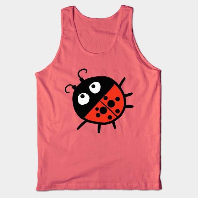 ladybug Tank Top by ThomaeArt